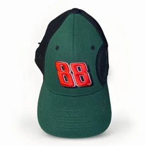Sombrero ajustado vintage NASCAR Dale Earnhardt Jr AMP Mountain Dew OSFA negro verde - Imagen 1 de 6