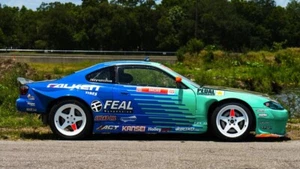 Nissan Silvia S15 Kotflügelverbreiterung hinten breit v9 - Bild 1 von 12