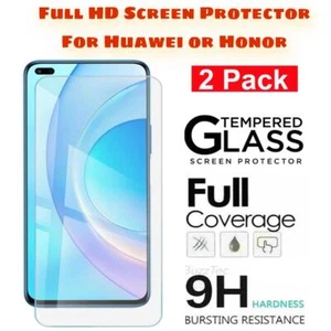 2.5D For Huawei nova 10z Honor Magic2 2-Pack Tempered Glasses Screen Protector - Picture 1 of 4