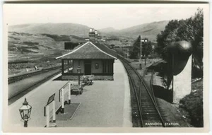 RANNOCH RAILWAY STATION - Perthshire Postcard JB White - Picture 1 of 2