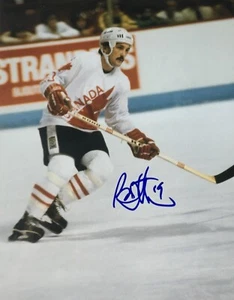 Bryan Trottier Team Canada Signed 8x10 Photo - Picture 1 of 2