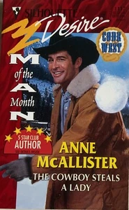 Man of the Month Ser.: The Cowboy Steals a Lady by Anne McAllister (1997,... - Imagen 1 de 2