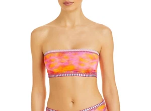 PQ Platinum Inspired by Solange Ferrarini High-Waist Bikini Bottom Small TIE DYE - Picture 1 of 3