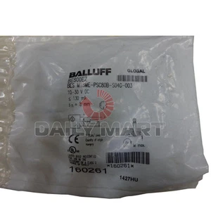 New Balluff BES M18ME-PSC80B-S04G-003 Inductive Sensor PNP NO, 8mm Flush, M12 - Picture 1 of 1