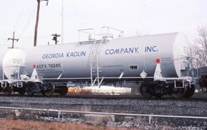 Georgia Kaolin ACFX 76245 Tank Ca NEW Orig Kodachrome Slide - Picture 1 of 1