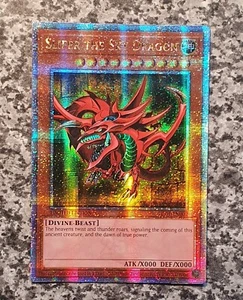 Yugioh ATTRIBUTE MISPRINT Portuguese LC01-EN002 Slifer the Sky Dragon QCSR MINT - Bild 1 von 9