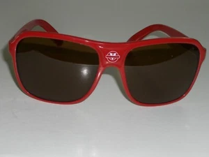 VUARNET Px FRANCE 003 DEEP BROWNISH CRYSTAL LENS CANDY RED CATS SKI SUNGLASSES - Picture 1 of 7