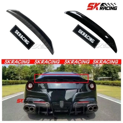 Alerón trasero forjado/fibra de carbono para Ferrari F12 Berlinetta cupé 2013-2017 Foto 1 de 4