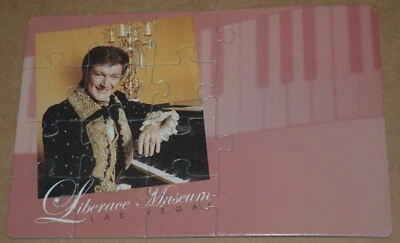 Rompecabezas publicitario Liberace Museum Las Vegas - RARO Foto 1 de 3