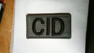 MILITARY PATCH HOOK & LOOP ACU US ARMY CID CRIMINAL INVESTIGATION DIVISION - Picture 1 of 1
