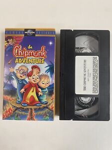 THE CHIPMUNK ADVENTURE ~ VHS, 1987 ~ ALVIN & THE CHIPMUNKS TAPE