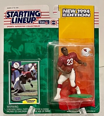 1994 Starting Lineup Garrison Hearst NFL Phoenix Cardinals Georgia Bulldogs - Image 1 of 4