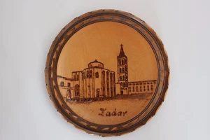 Wandteller aus Holz, Zadar - Bild 1 von 1