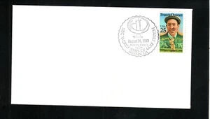 Francis Ouimet--1989 Akron, Ohio World Series of Golf Pictorial Hand Cancel - Imagen 1 de 1
