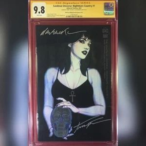 SANDMAN UNIVERSE NIGHTMARE COUNTRY #1 FOIL VARIANT CGC SS 9.8 FRISON MCKEAN - Picture 1 of 1