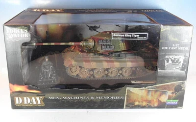 Forces of Valor 1/32 German King Tiger Normandy 1944 D-Day Panzer Tank OVP #7075 - Bild 1 von 4