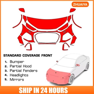 8.5Mil PreCut Paint Protection Film Clear Bra PPF Kit For Audi SQ5 2021-2025 - Picture 1 of 7