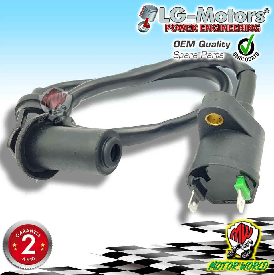 1869894A BOBINA ALTA TENSIONE PIAGGIO Vespa ET4 125 1999 2000 2001 2002 - Immagine 1 di 1