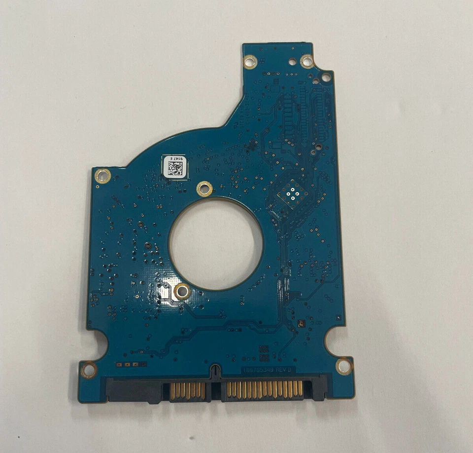 Seagate Laptop Thin ST500LM000 2.5" SATA HDD PCB 100705349 REV D FW SM14 - Image 1 of 4