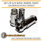 Tuner Locking Wheel Nuts 12x1.25 Bolts Tapered For Citroen C3 Aircross 17-19 Citroen C3