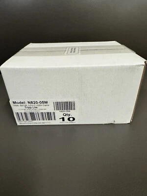 Tripp Lite 10Gb Duplex Multimode 50/125 OM3 LSZH Fiber Patch Cable (N820-05M) - Image 1 of 4