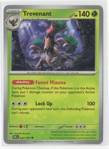 Pokemon Obsidian Flames 012/197 Trevenant - Picture 1 of 1
