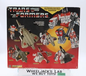 Superion Geschenkset 100% komplett mit OVP & Insert 1986 G1 Transformers - Bild 1 von 11