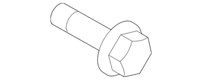 Оригинальный усиленный болт балки крышки бампера Toyota 90119-A0318 - Изображение 1 из 2