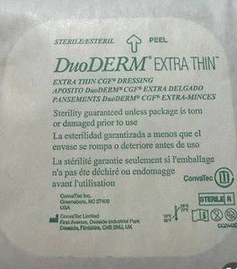 DuoDERM Extra Thin 4x4 Sold as lot of 7 dressing pads . No Box exp: Oct/1/2027 - Picture 1 of 2