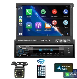 NAIFAY 7" Inch Car Stereo Bluetooth readiness Touchscreen - Picture 1 of 5