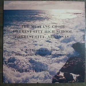 Mustang Choir Forrest City AR 1966 LP VG A.F. Thomas Jr. Century Records - Picture 1 of 4