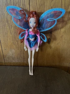 Winx Club BLOOM BELIEVIX Fluttering Wings Doll 2012 With Wings Outfit - Picture 1 of 17