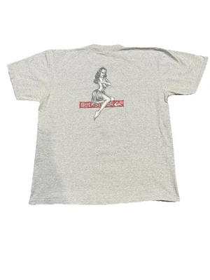 Camiseta De Colección Quiksilver Hula/Bikini Niña Gráfica Surf Hawai’i EE. UU. Talla L LEER Foto 1 de 4