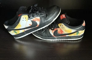 Nike Dunk SB Low Tie-Dye Raygun Black Size 10 - Picture 1 of 10