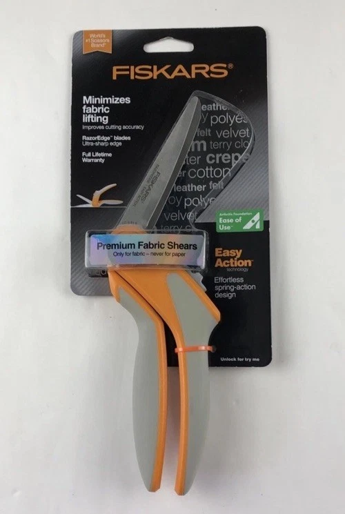 Fiskars Razor Edge Premium Fabric Shears (9085) New Sealed - Image 1 of 2