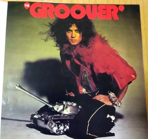 T. REX "Groover" 1973 JAPAN ONLY 7" RED VINYL 45 w/trifold pic sleeve MARC BOLAN - Picture 1 of 8