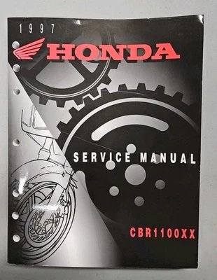 Honda CBR1100XX Manual de Serviço 1997 CBR 1100 1100XX XX Fabricante de Equipamento Original - Imagem 1 de 4