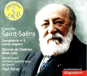 DIAPASON D'OR N°21 SAINT-SAËNS BIZET LALO CHABRIER Paul PARAY Marcel DUPRÉ - Imagen 1 de 3