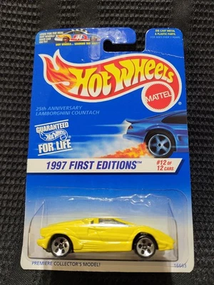 Lamborghini Countach 1997 25 aniversario Hot Wheels. VHTF! Primeras ediciones '97. Foto 1 de 4