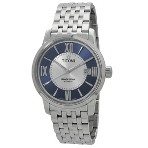 Titoni Space Star Automatic Ladies Watch 23538 S-580 - Picture 1 of 3