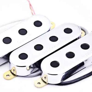 1 Set 4 Corde Burns Tri-Sonic Pickup Singoli per Basso Chitarra - Foto 1 di 8