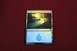 Island 285 x4 Foil Kamigawa Neon Dynasty NM Never Played MTG - Bild 1 von 3