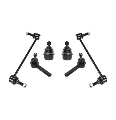 6 piezas extremos de varilla de amarre exterior barra estabilizadora extremo enlace rótulas inferiores para Dodge Journey Foto 1 de 4