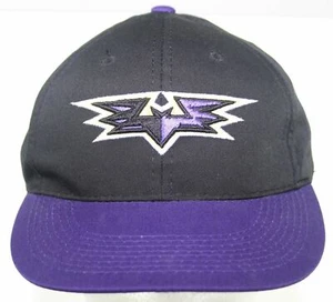 Louisville Bats MiLB Minor League Baseball Hat Black Purple OC Sports Cap 1 Size - Picture 1 of 7