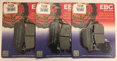 EBC Organic Disc Brake Pads Fits TRIUMPH TIGER 800 (2011 to 2020) TO VIN 855531 - Image 1 of 4