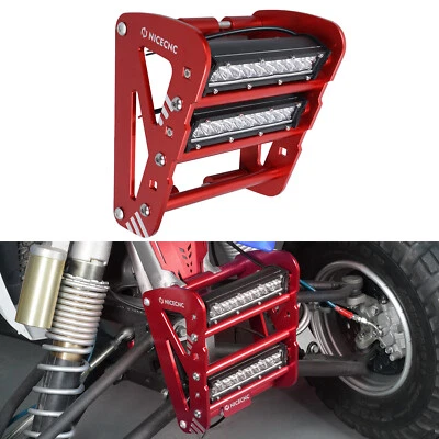 NICECNC Front Bumper With LED Light Bar Work Light For Yamaha YFZ450R 2009-2023 - Image 1 of 4
