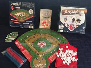 Boston Red Sox Editions Scrabble Game Complete Fundex Hasbro 2009 - Picture 1 of 7