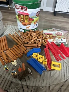 Lincoln Logs Country Campfire Ranch COMPLETE - Picture 1 of 10