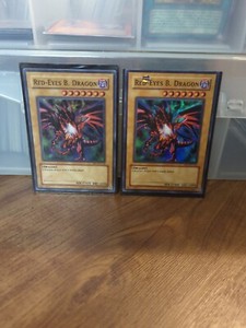 X2 Red-Eyes B. Dragon DB1-EN126 Super Rare Yugioh Cards