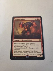MTG - Tectonic Giant Theros Beyond Death THB NM - Picture 1 of 1